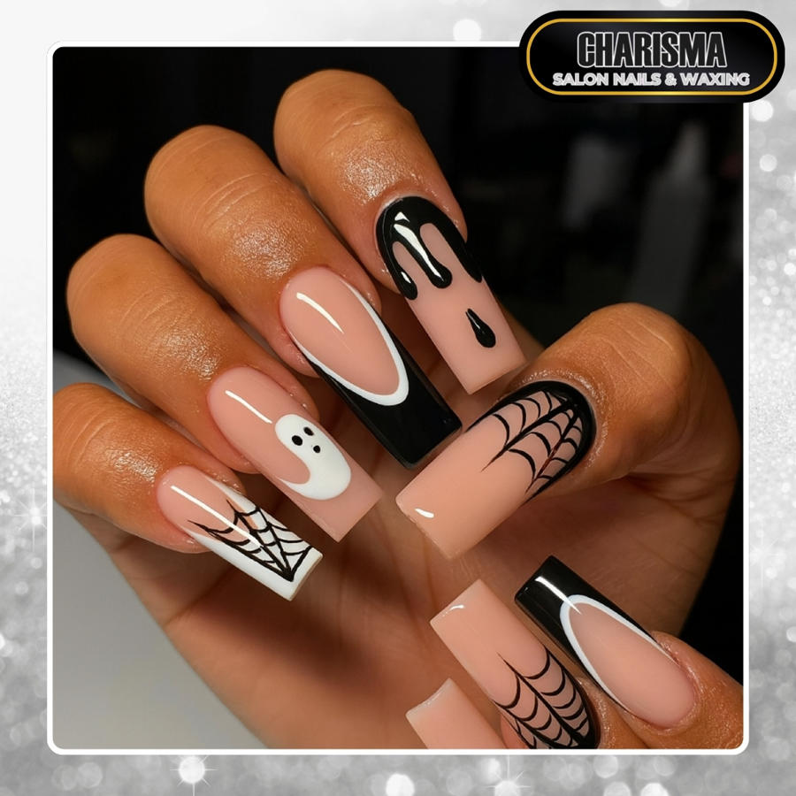 Halloween nail design